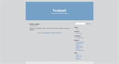 Desktop Screenshot of fwdmail.kapook.com